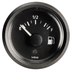 Fuel level indicator 10/180 ohm black 
